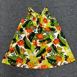 Mayoral Jungle Print Dress - Size 4